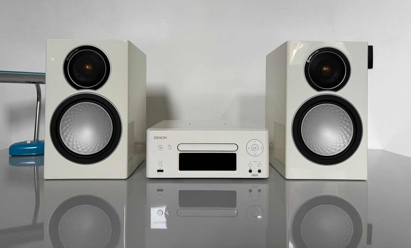 Denon Ceol RCD N8. Monitor Audio Silver 1, Ophalen, Zo goed als nieuw, Denon