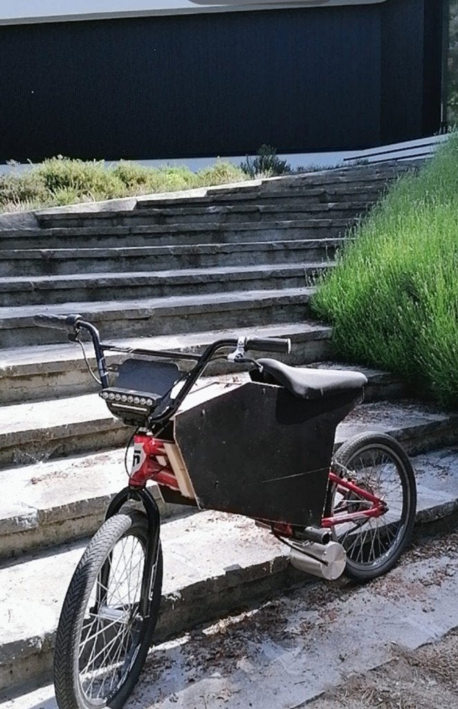 Snelle Custom E-Bike 5000W Peak | 72V  |90 km/h Custom Build, Vélos & Vélomoteurs, Cyclomoteurs | Derbi, Comme neuf, Enlèvement