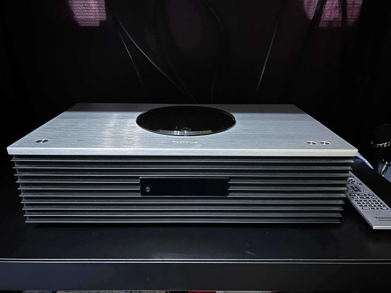 Technics SC-C70- Editie 2017, TV, Hi-fi & Vidéo, Comme neuf, Enlèvement, Télécommande, Enceinte d'étagère
