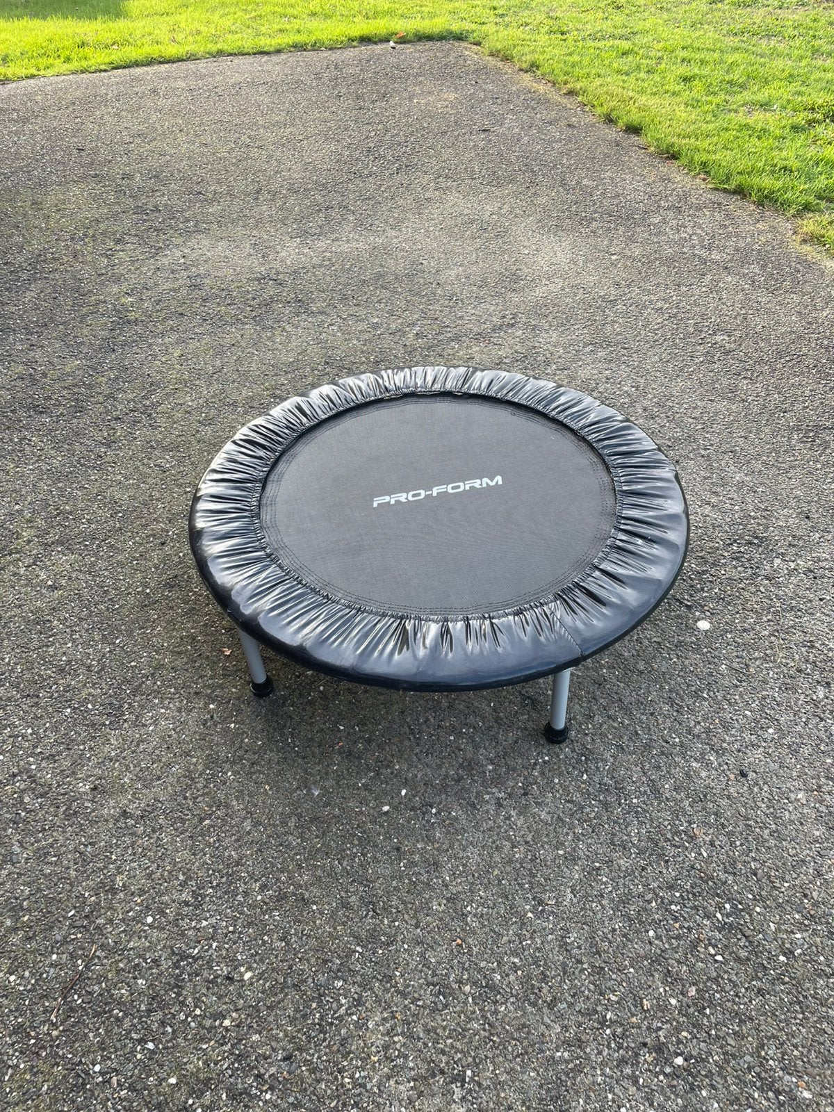 trampoline de fitness, Enlèvement