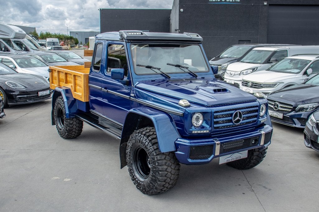 Mercedes-Benz G-Klasse 4X4² / om606 3.0D / GT2262V VNT-TURBO, Automaat, G-Klasse, Blauw, 2996 cc