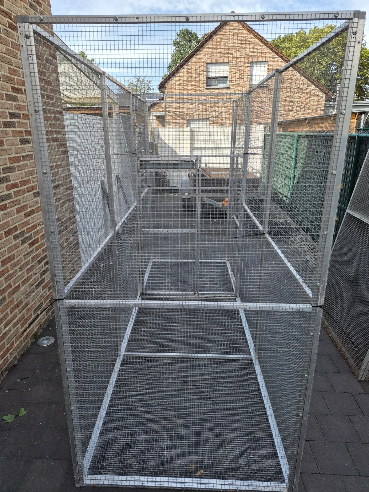 volières of totaal pakket, Ophalen, Gebruikt, Aluminium, Volière