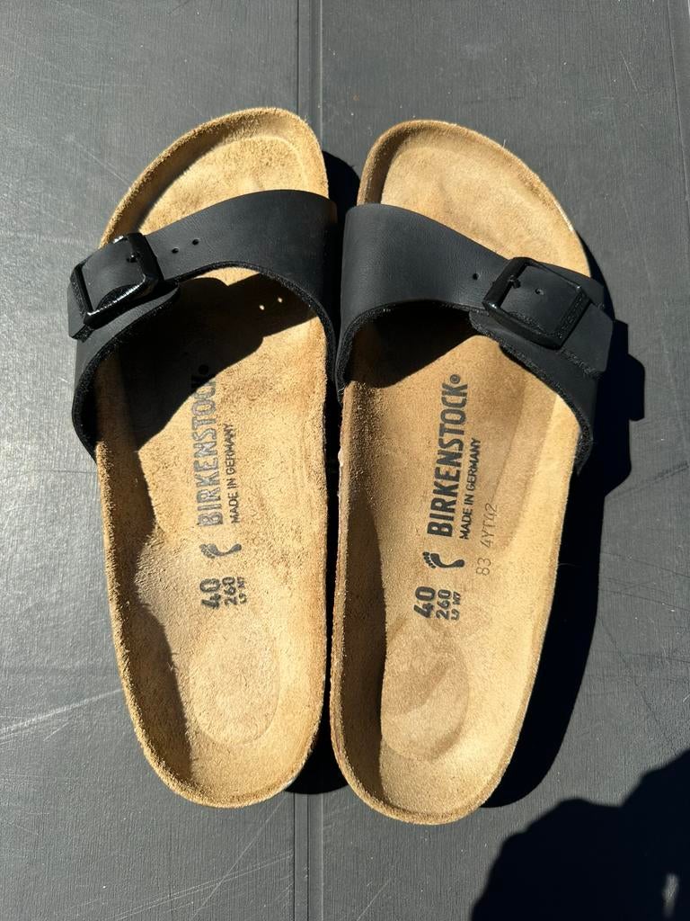 Nieuwe Birkenstock slippers maat 40, Kleding | Dames, Schoenen, Slippers, Zwart, Nieuw, Ophalen of Verzenden