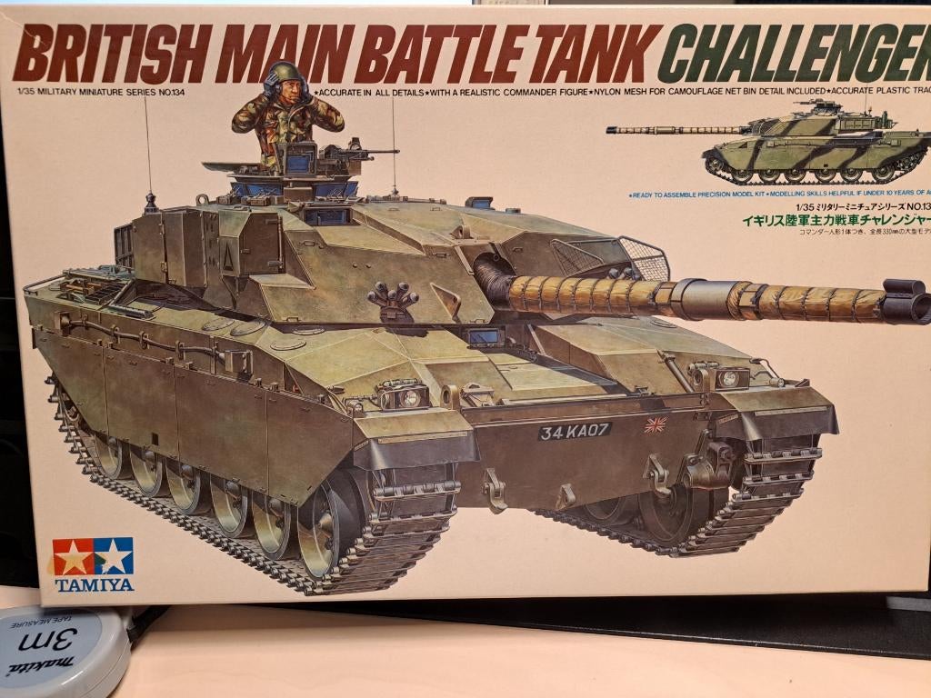 Tamiya | Nr. 3634 | 1:35 - British Battle Tank Challenger, Neuf, Tamiya, Tank, Enlèvement ou Envoi