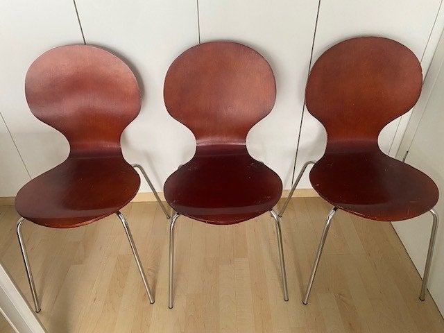 stoelen vintage, Ophalen, Gebruikt, Vintage, Hout