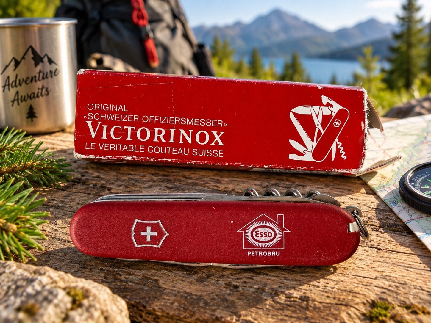 Origineel Victorinox Zwitsers zakmes, Caravans en Kamperen, Ophalen of Verzenden, Nieuw