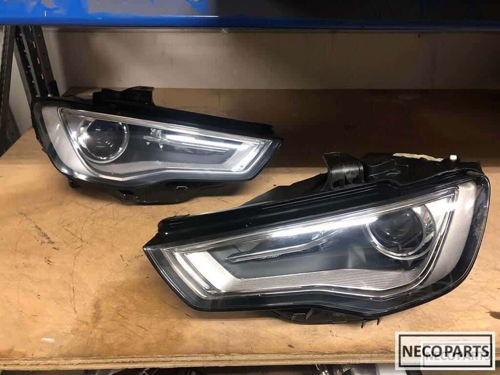 AUDI A3 8V XENON LED KOPLAMPEN SET ORIGINEEL, -, Audi, Utilisé, -