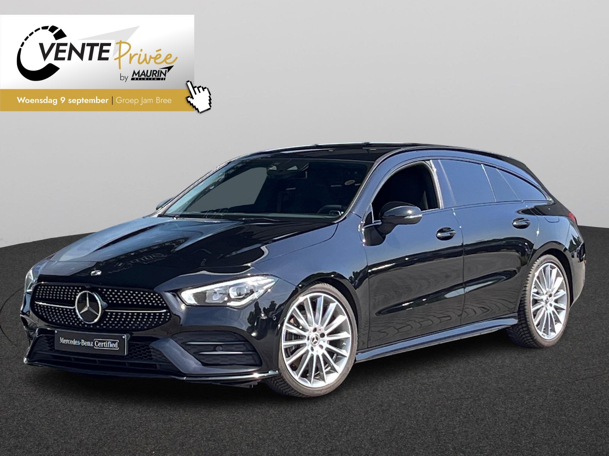 Mercedes-Benz CLA-Klasse Shooting Brake 220 AMG Shooting Bra, Autos, CLA, Achat, Éclairage LED, Noir