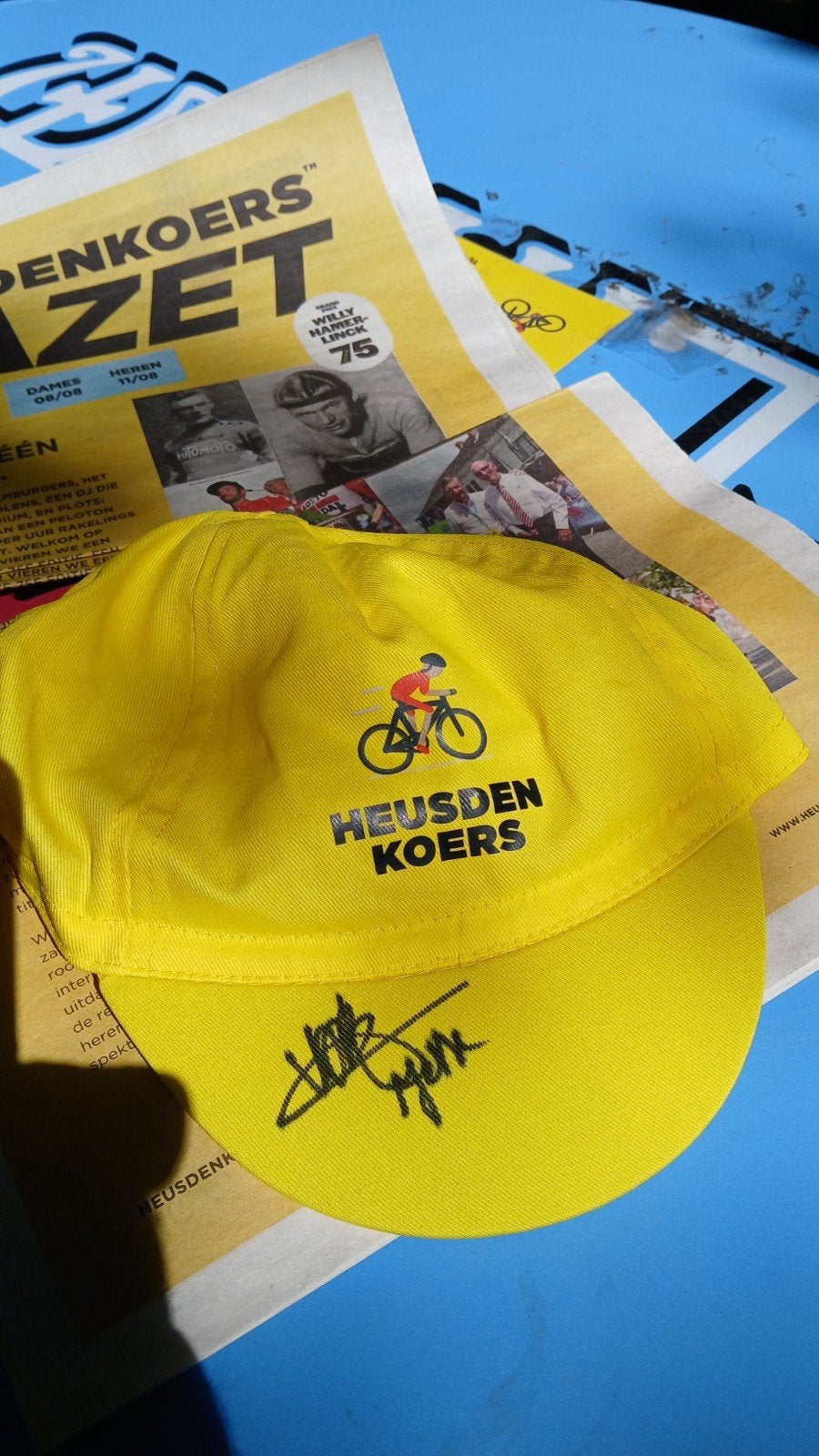 Gesigneerd petje van Jesse Vandenbulcke., Verzenden, Nieuw