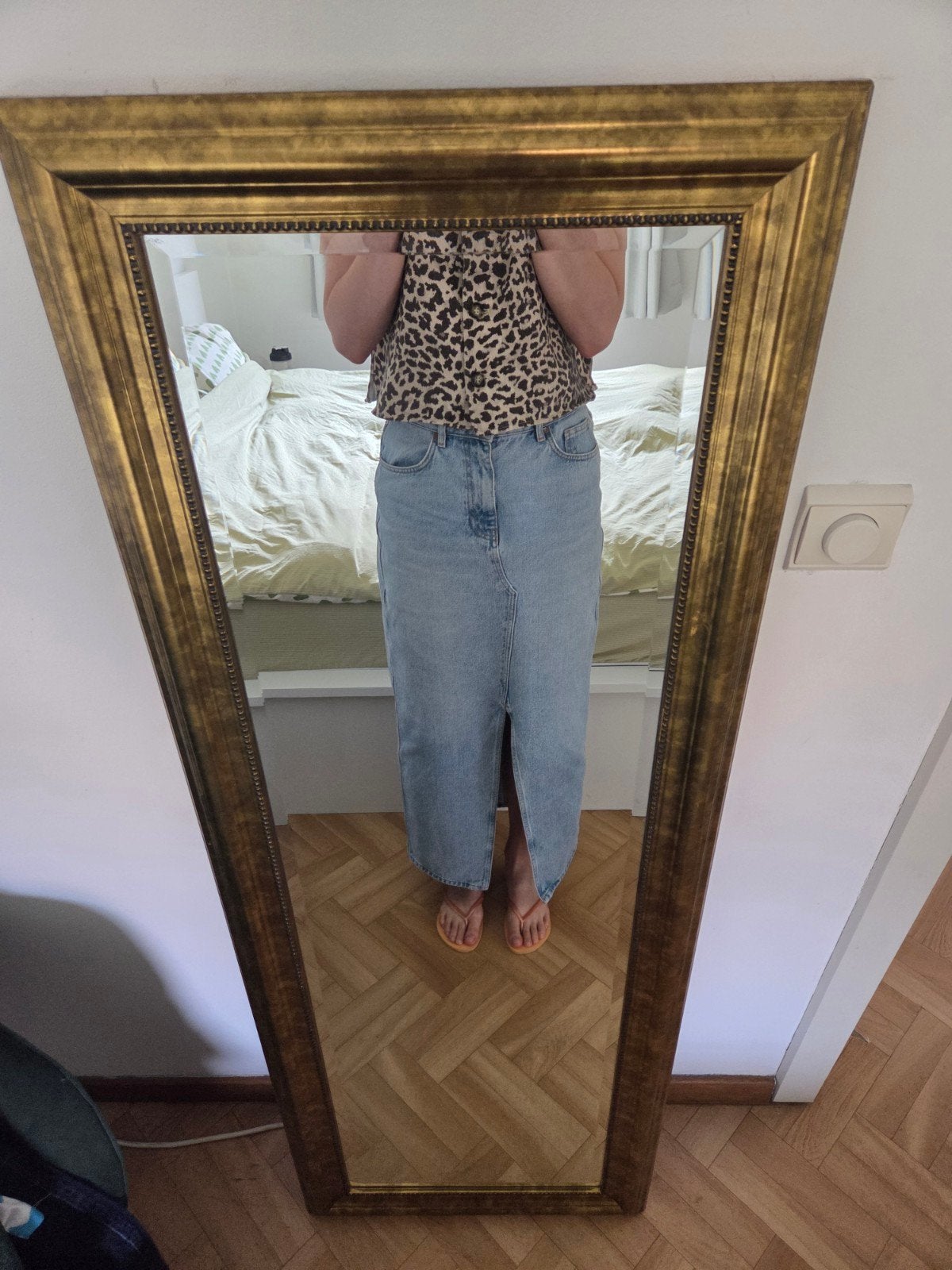 Gouden spiegel IKEA, Huis en Inrichting, Woonaccessoires | Spiegels, Ophalen