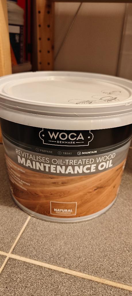 Woca maintenance oil, Moins de 5 litres, Enlèvement, Comme neuf, Autres couleurs