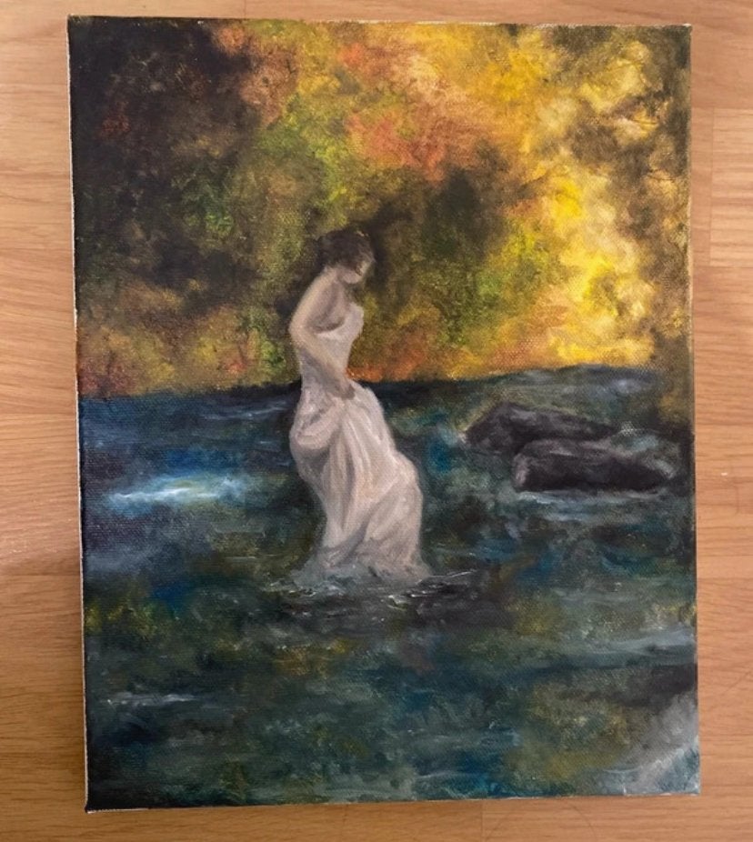 Peinture tableau nature, Peint à la main, Autres sujets, Peinture à l'huile, Enlèvement
