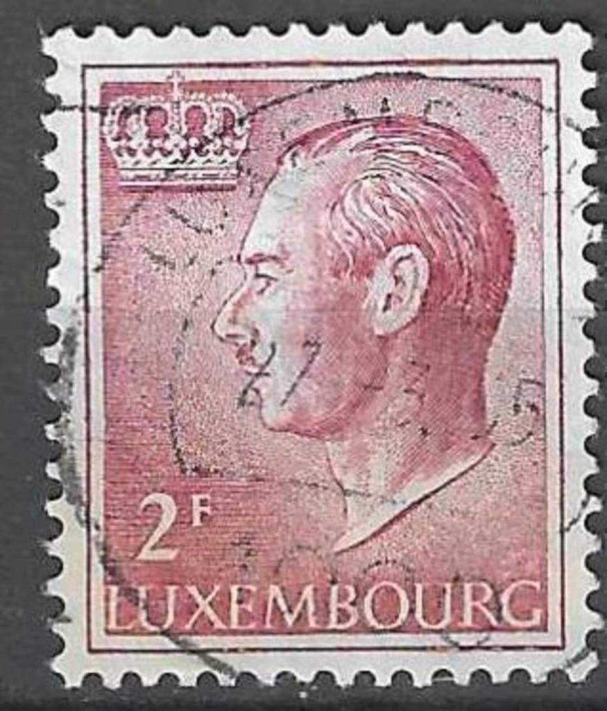 Luxembourg 1965-1966 - Yvert 664a - Grand-Duc Jan (ST), Envoi, Luxembourg, Affranchi