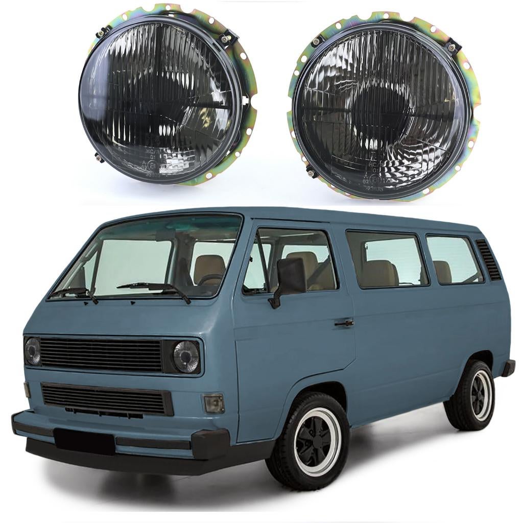Koplampen set Smoke voor VW T2 T3 Kruisdesign lampen Nieuw, Verzenden, Nieuw, Volkswagen
