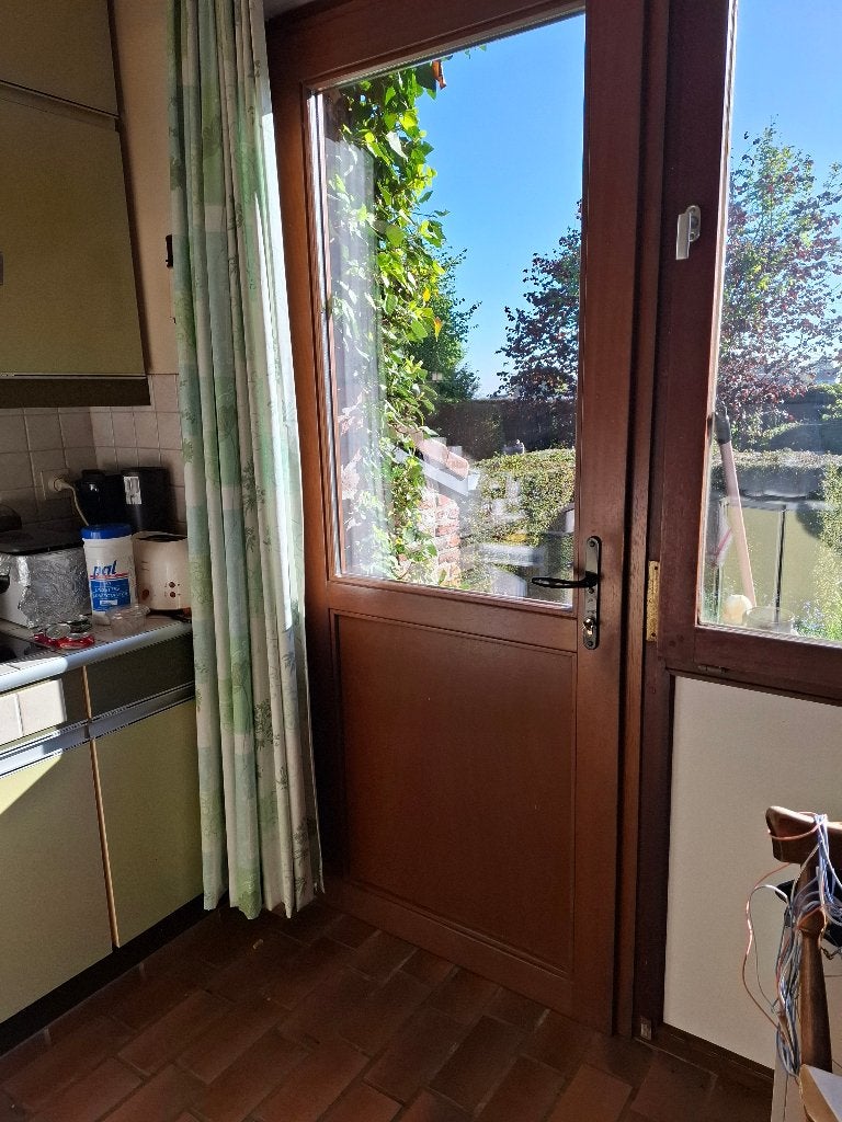 Porte en bois, Bricolage & Construction, 75 à 150 cm, Comme neuf, Enlèvement, Vitre comprise