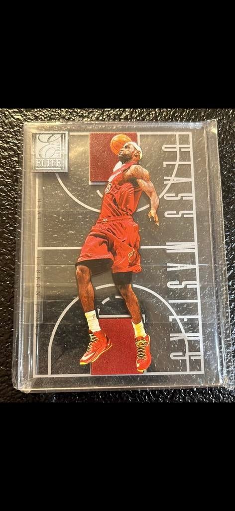 2012 panini glass masters Lebron James, Verzenden, Zo goed als nieuw