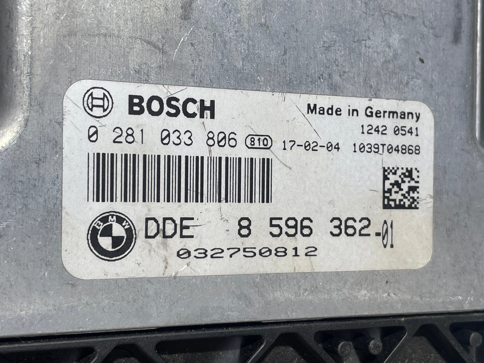 Calculateur Moteur BMW F30/F31   8596362   01, Enlèvement, Utilisé, BMW