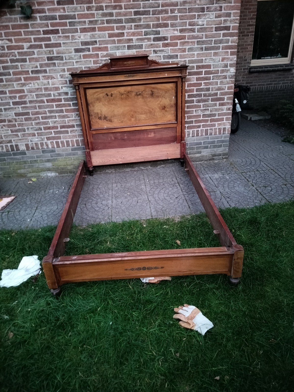 Antieke twijfelaar 120 cm breef, Antiek en Kunst, Ophalen