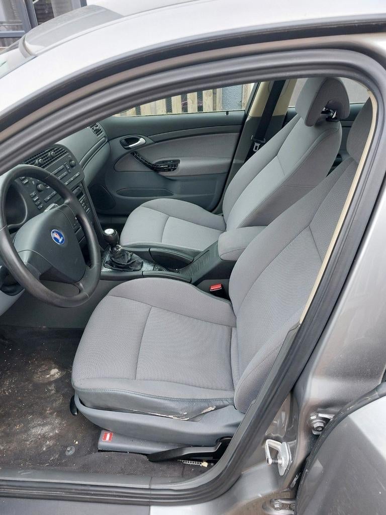 Saab 9-3, Auto's, Saab, 4 deurs, Stof, 4 cilinders, Grijs