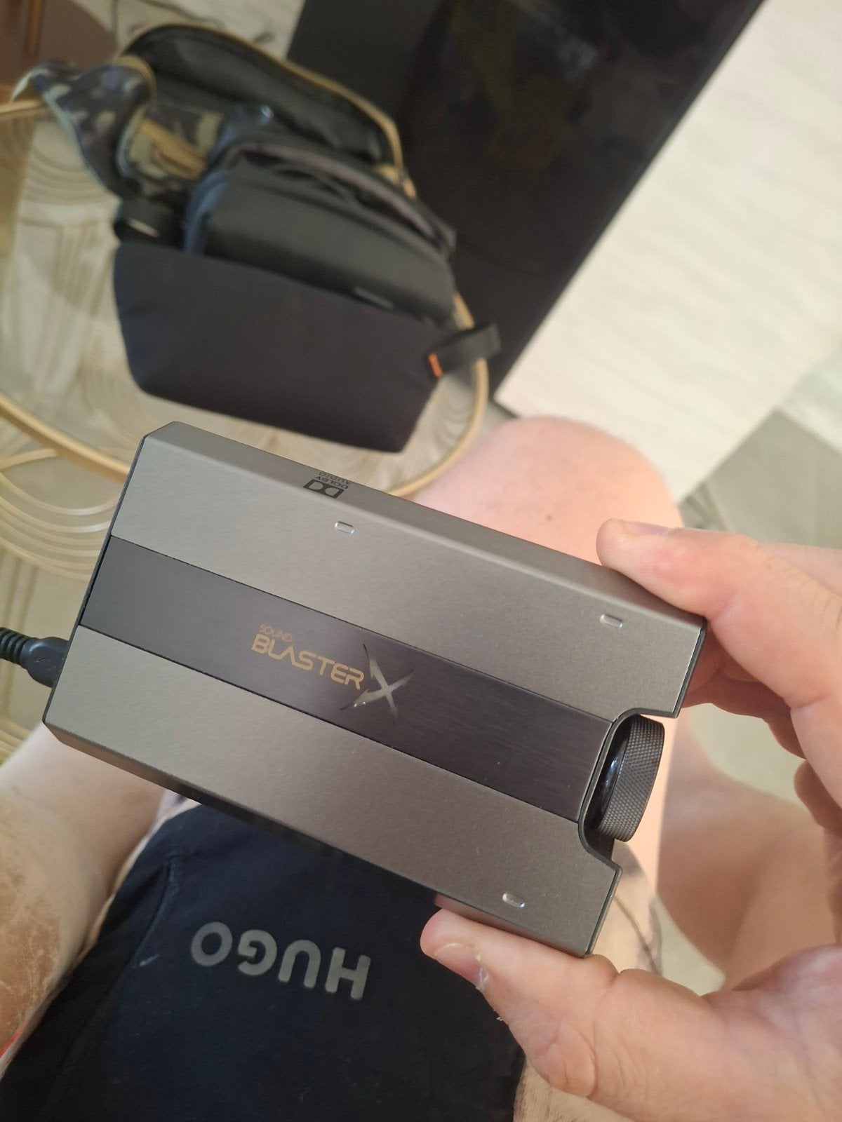 Sound BlasterX G6 (USB-C) 7.1 HD Gaming DAC en externe USB-, Enlèvement