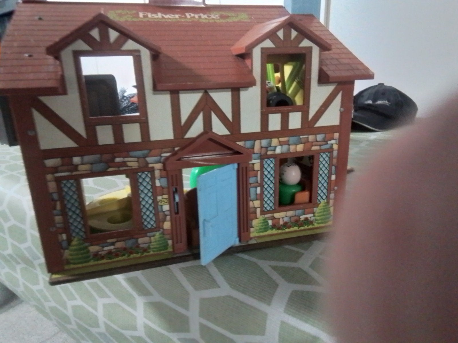 huisje van het merk fisher price  met alle toebehoren, Ophalen