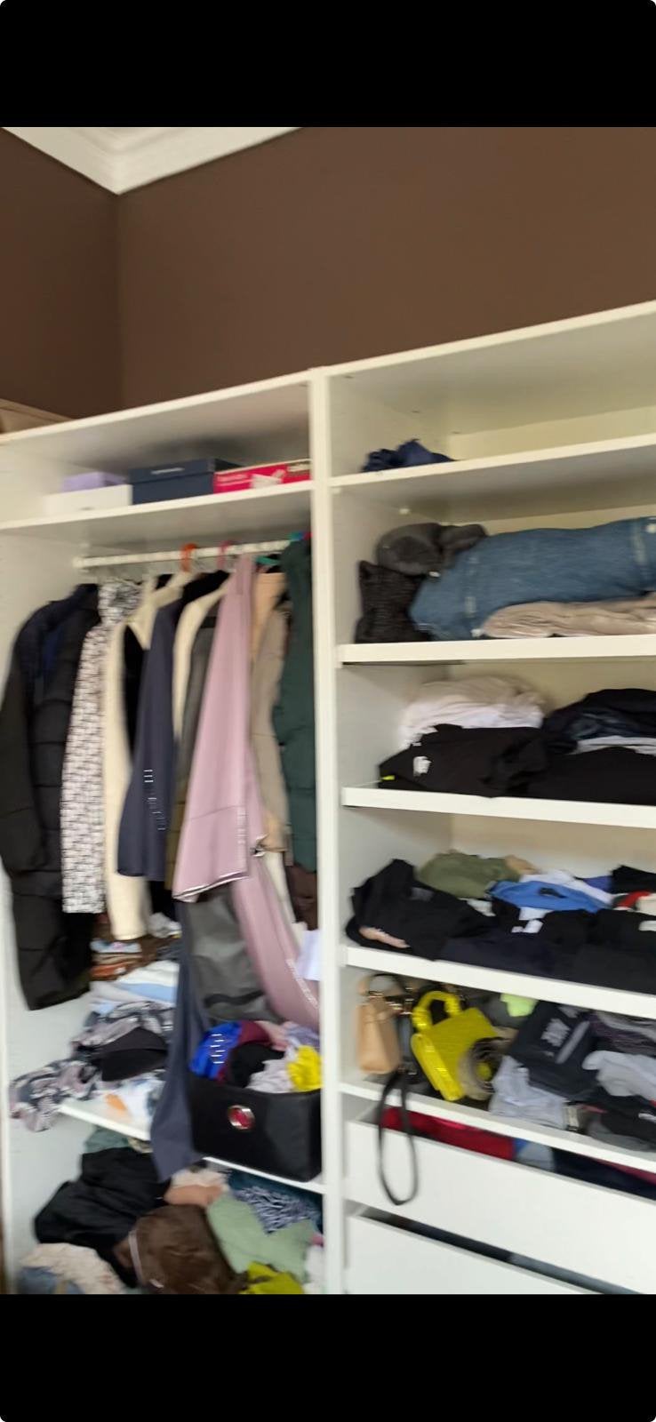 Kleerkast ikea, Huis en Inrichting, Kasten | Kleerkasten, Ophalen, Gebruikt