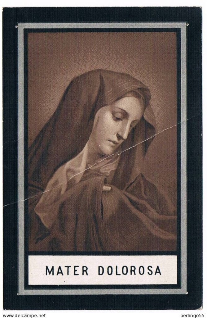 Bp. Hendrickx Maria. ° Berchem 1804 † Antwerpen 1883, Verzamelen, Bidprentjes en Rouwkaarten, Ophalen of Verzenden, Bidprentje