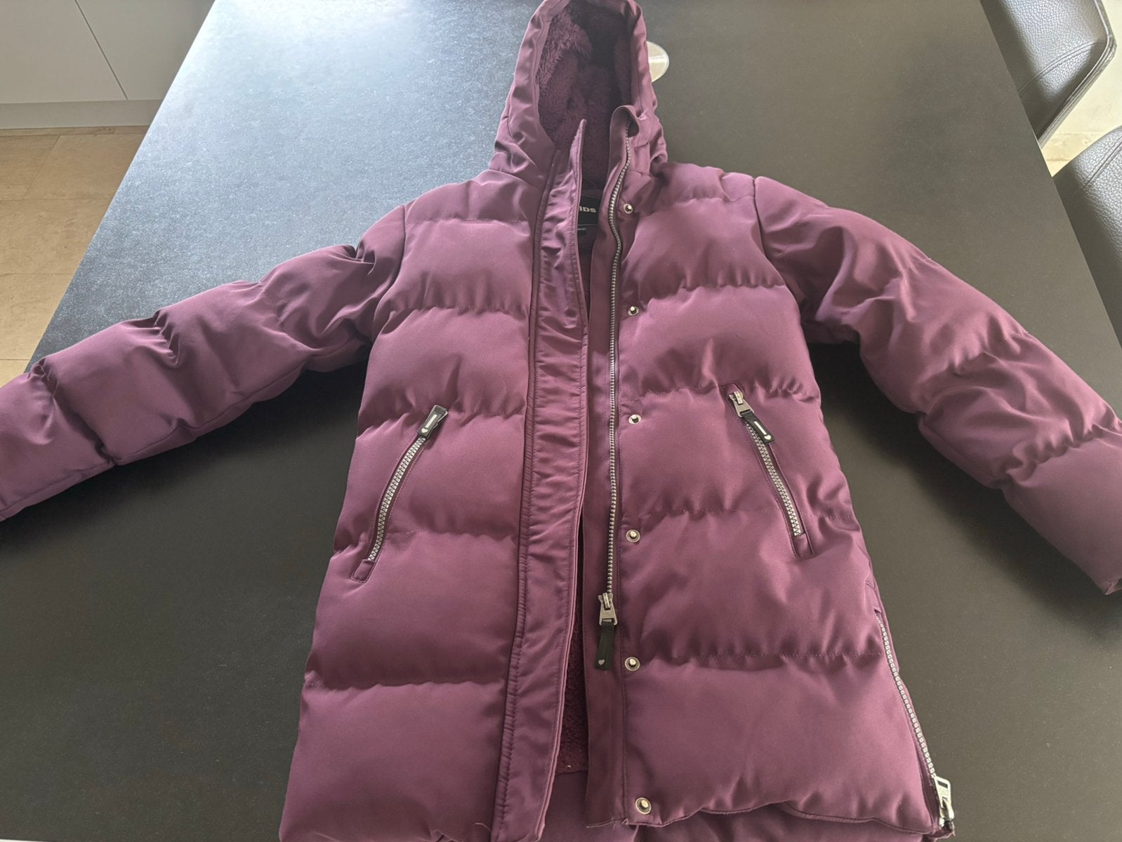 Meisjes winterjas maat 134/140, Kinderen en Baby's, Kinderkleding | Maat 134, Ophalen of Verzenden, Zo goed als nieuw