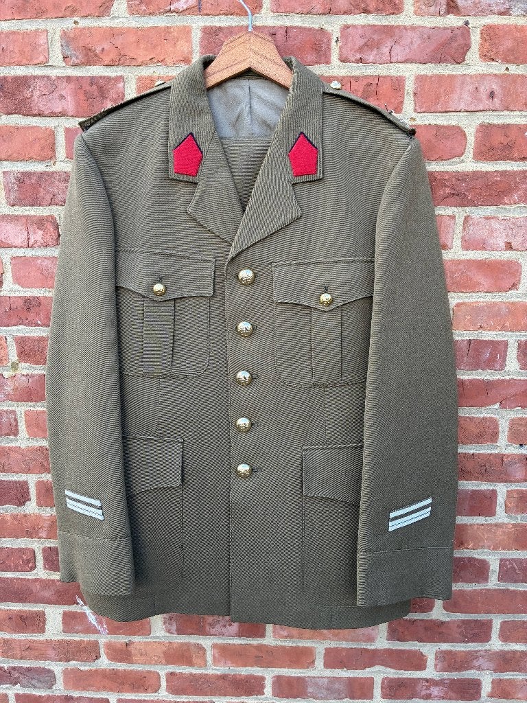 ABL, SD#3 vest + broek, 1983, MT50L, Verzamelen, Ophalen of Verzenden, Landmacht, Kleding of Schoenen