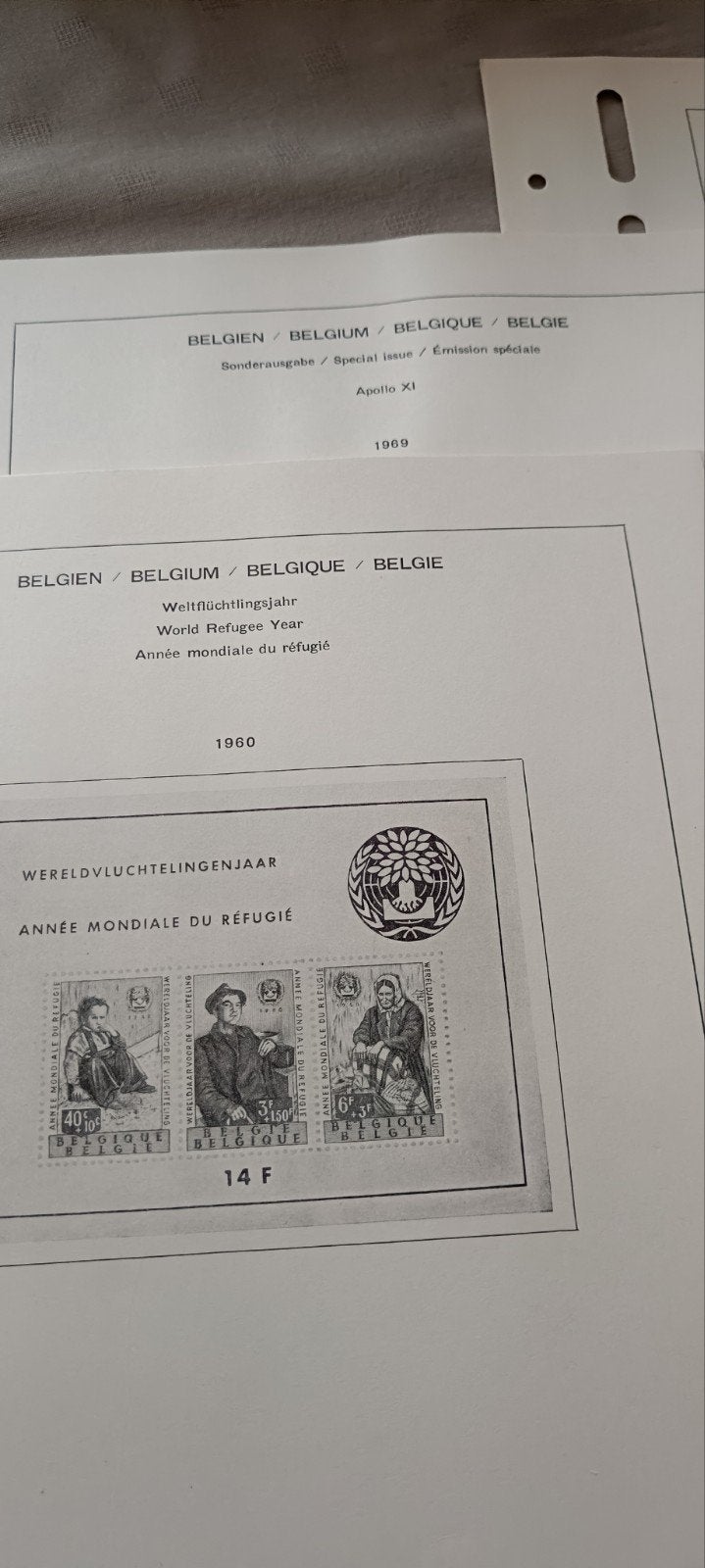 Bladeren voor schaubek album, Ophalen of Verzenden, Verzamelalbum