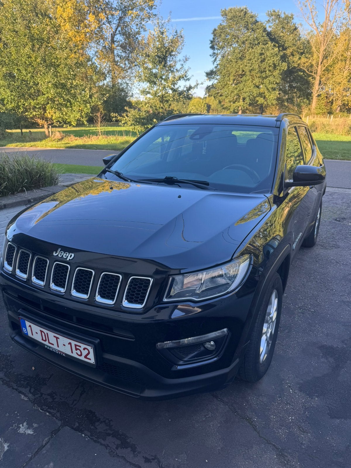 Jeep Compass - 2021, Auto's, Automaat, Zwart, Zwart, Compass