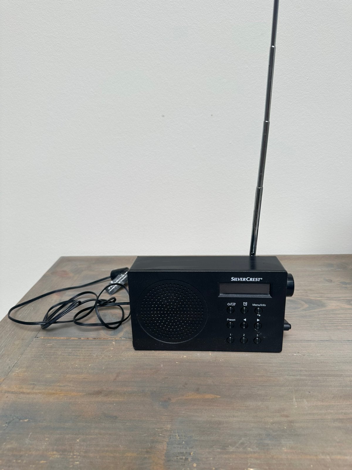 SILVERCREST DAB+ FM Radio -SDR 15 A1 Oplaadbaar- Met Adapter, Audio, Tv en Foto, Radio's, Ophalen, Zo goed als nieuw, Radio