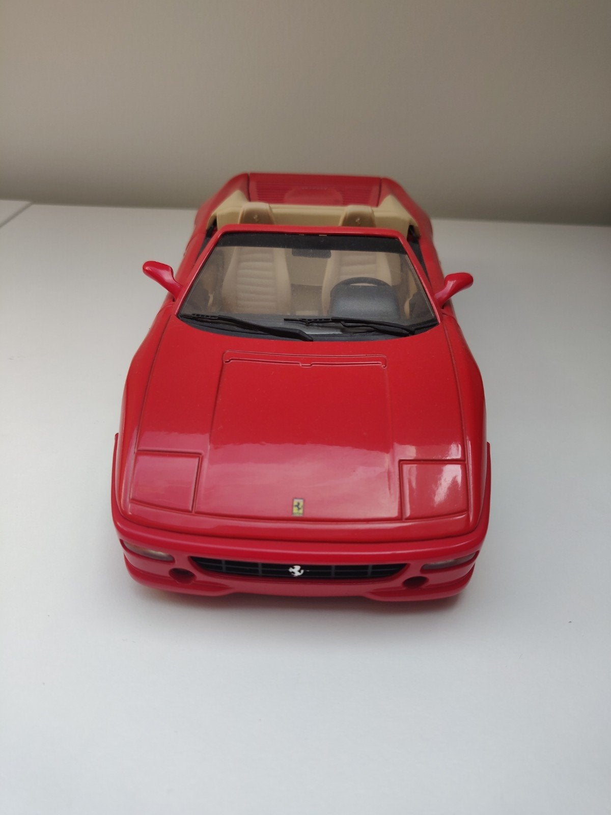 Hot Wheels 1/18 - Ferrari F355 Spider, Ophalen of Verzenden, Zo goed als nieuw, Auto, Hot Wheels