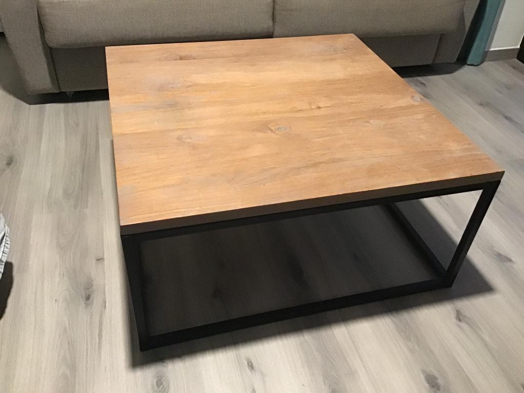 Salontafel, Ophalen, 50 tot 100 cm, Vierkant, 50 tot 100 cm