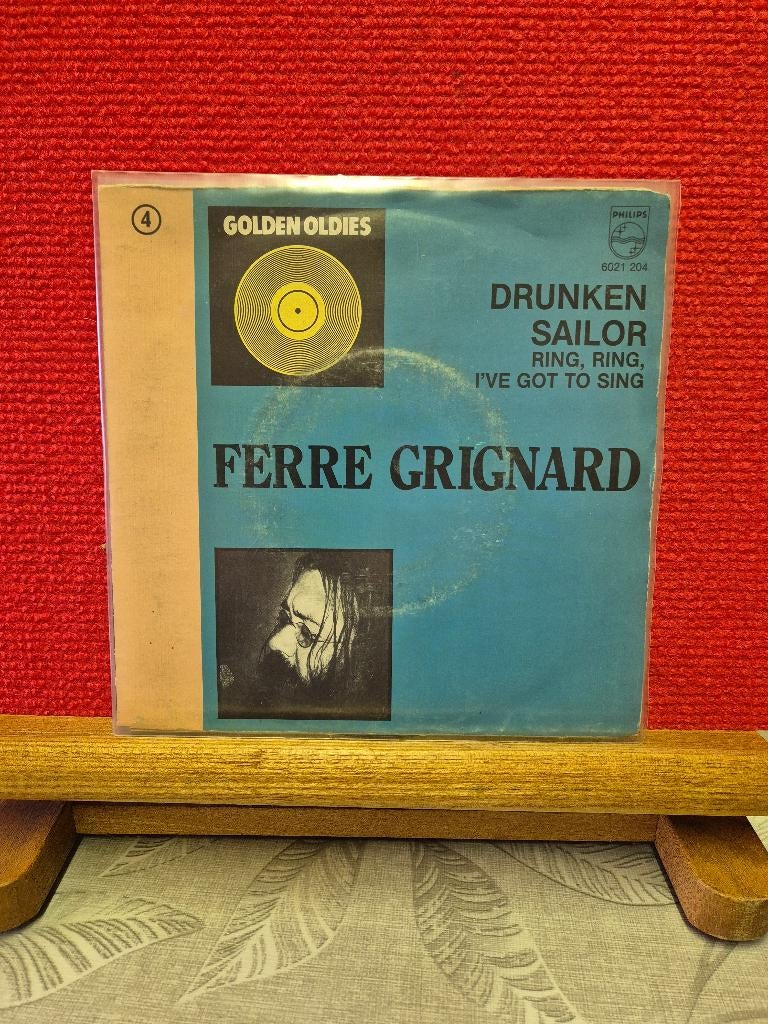 ferre grignard, Cd's en Dvd's, Gebruikt, 7 inch, Single, Ophalen of Verzenden