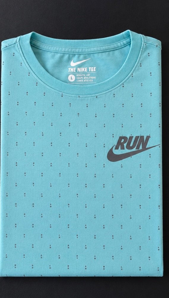 Nike t-shirt maat L run, Ophalen of Verzenden, Zo goed als nieuw, Maat 42/44 (L)