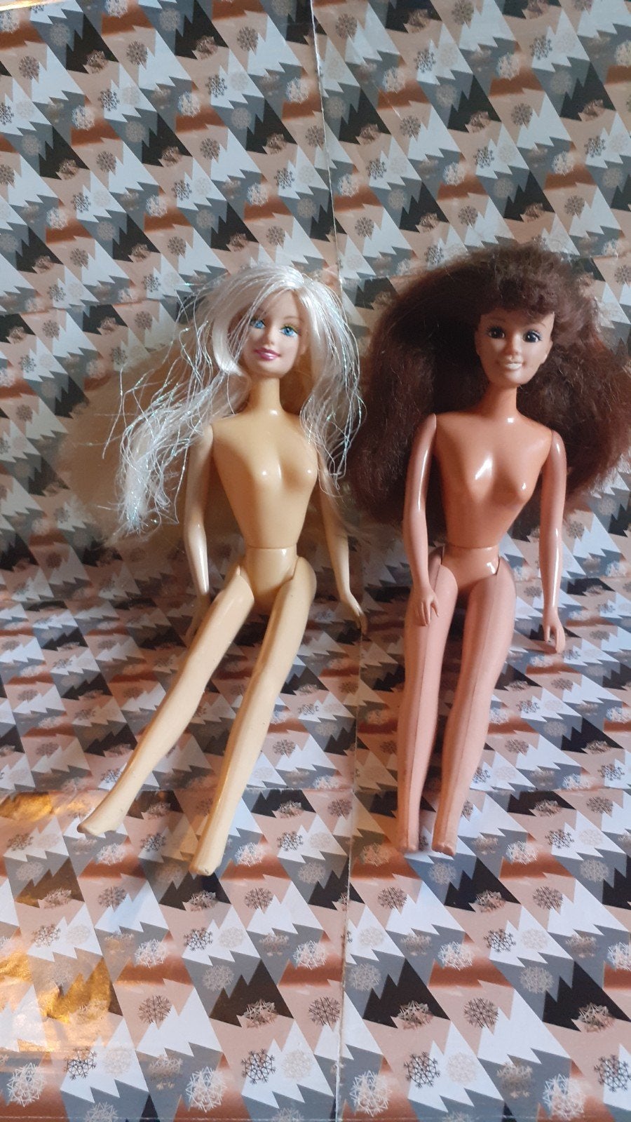 2 poupées mannequin blonde et auburn, Enlèvement ou Envoi