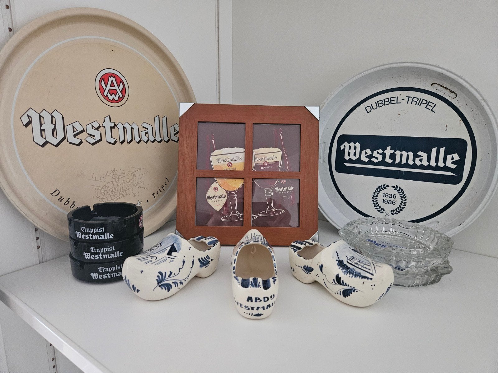 Setje Westmalle Trappist, Ophalen of Verzenden