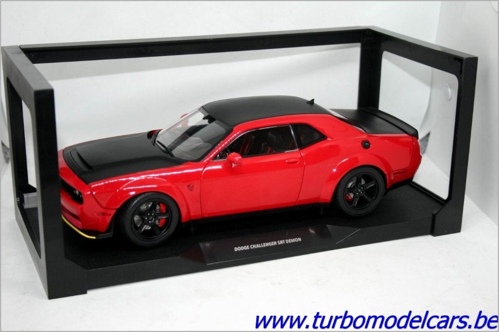 Dodge Challenger SRT Demon 1/18 Solido, Ophalen of Verzenden, Nieuw, Auto, Solido