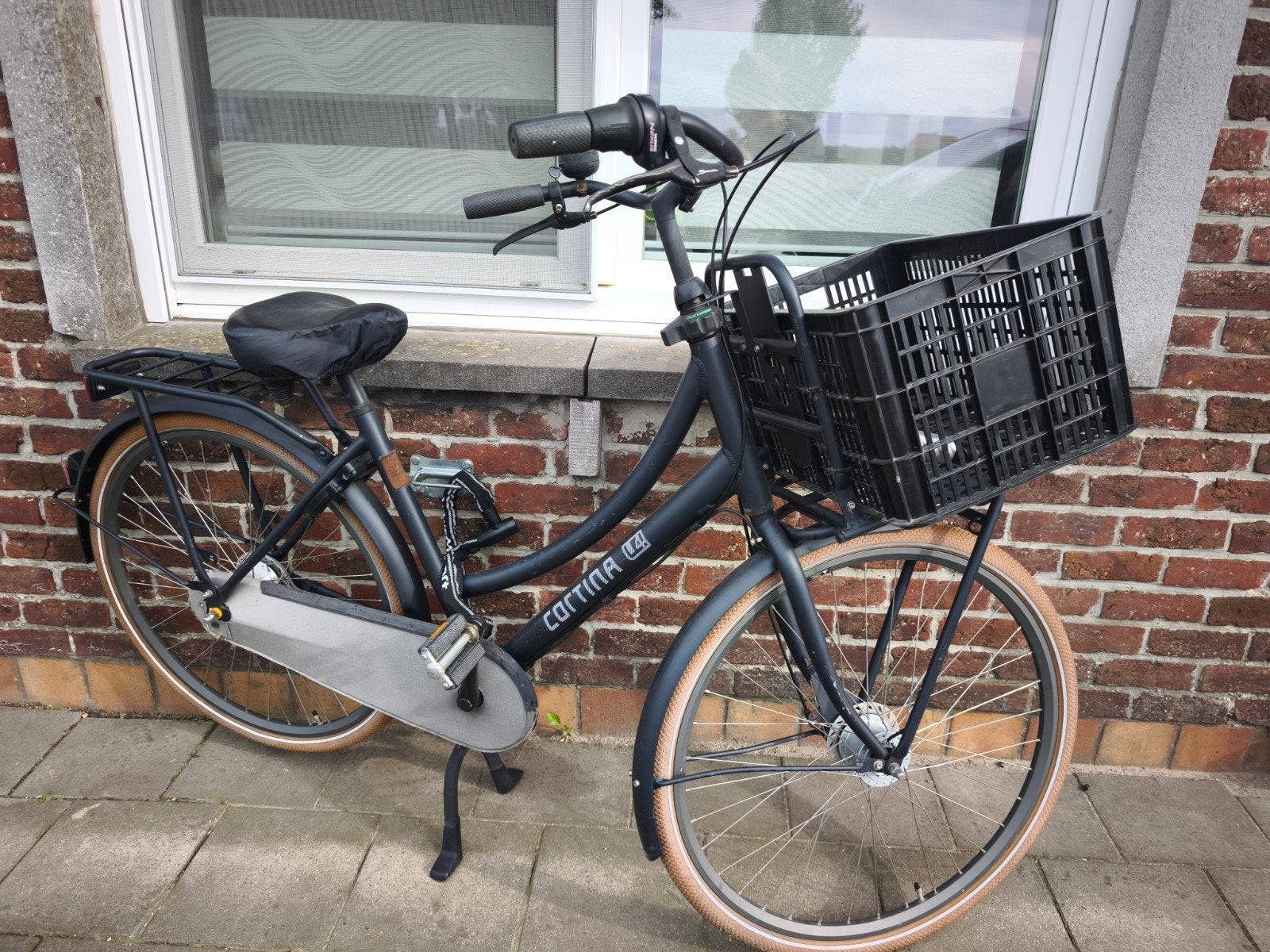 Fiets  Cortina, Ophalen