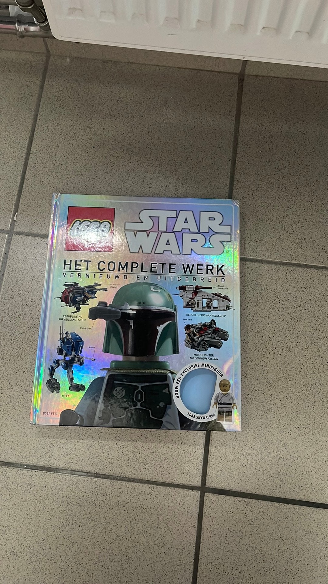Lego Star Wars Boek+Luke Skywalker minifigure, Enlèvement, Comme neuf, Lego, Star Wars