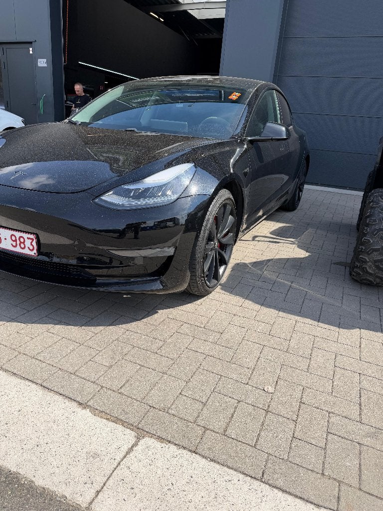 Tesla Model 3 Performance – Gekeurd voor verkoop, Auto's, Automaat, Zwart, 1865 kg, Zwart