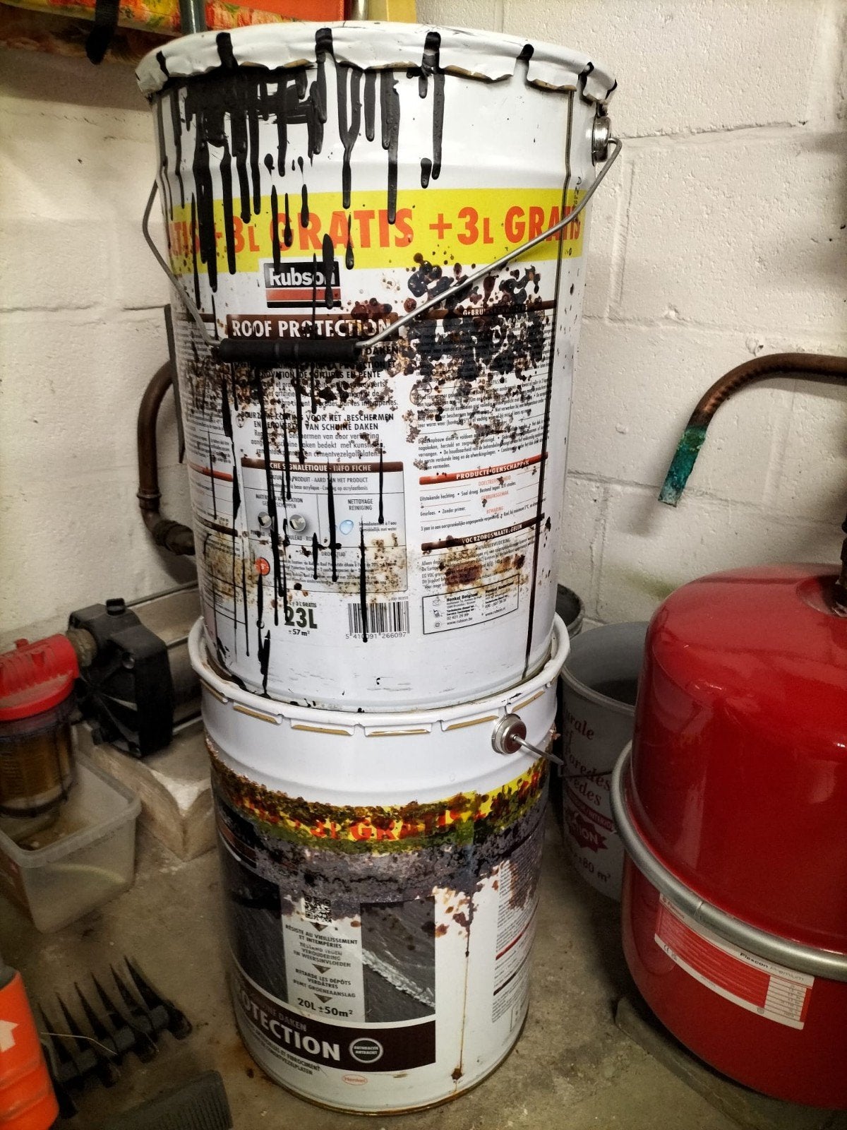 Rubson roof protection coating +-30L, Doe-het-zelf en Bouw, Ophalen