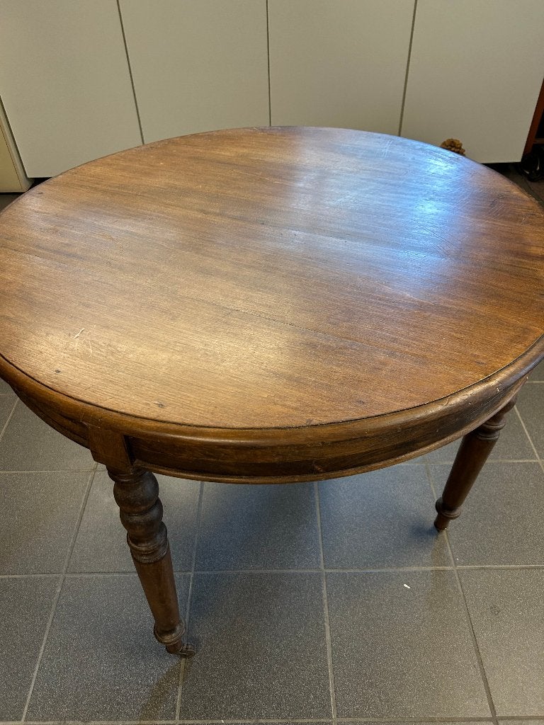 houten tafeltje met 4 stoelen, Ophalen