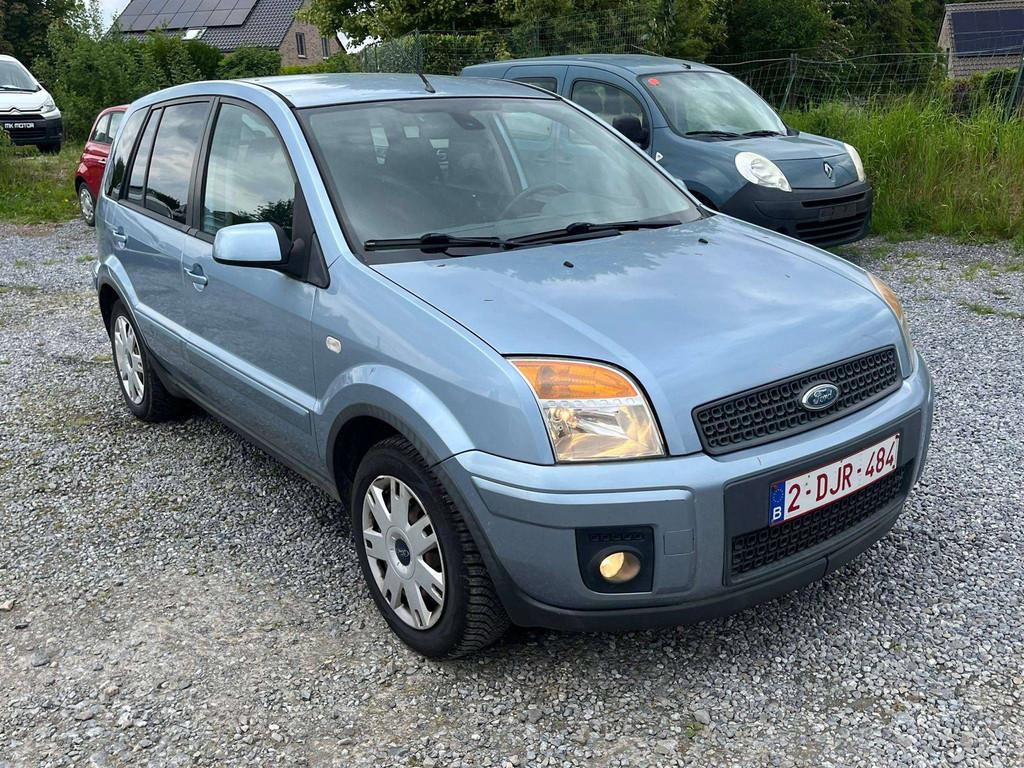 Ford Fusion 1.4 ESSENCE 80CV - AIRCO - 5 PORTES, Autos, 80 ch, Rétroviseurs électriques, Boîte manuelle, 5 portes