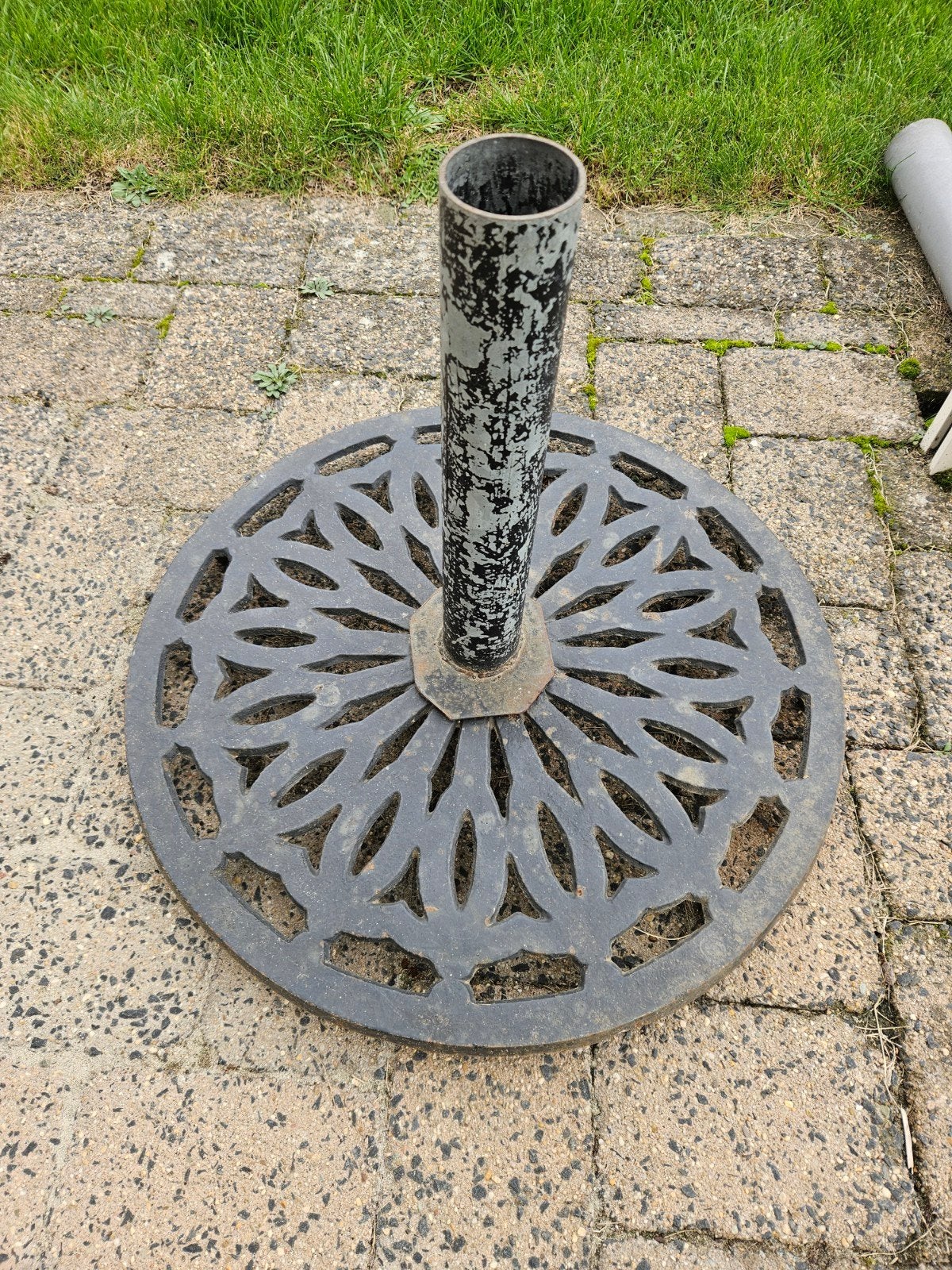Parapluvoet, Ophalen, Gebruikt, Minder dan 1 meter, Parasolvoet