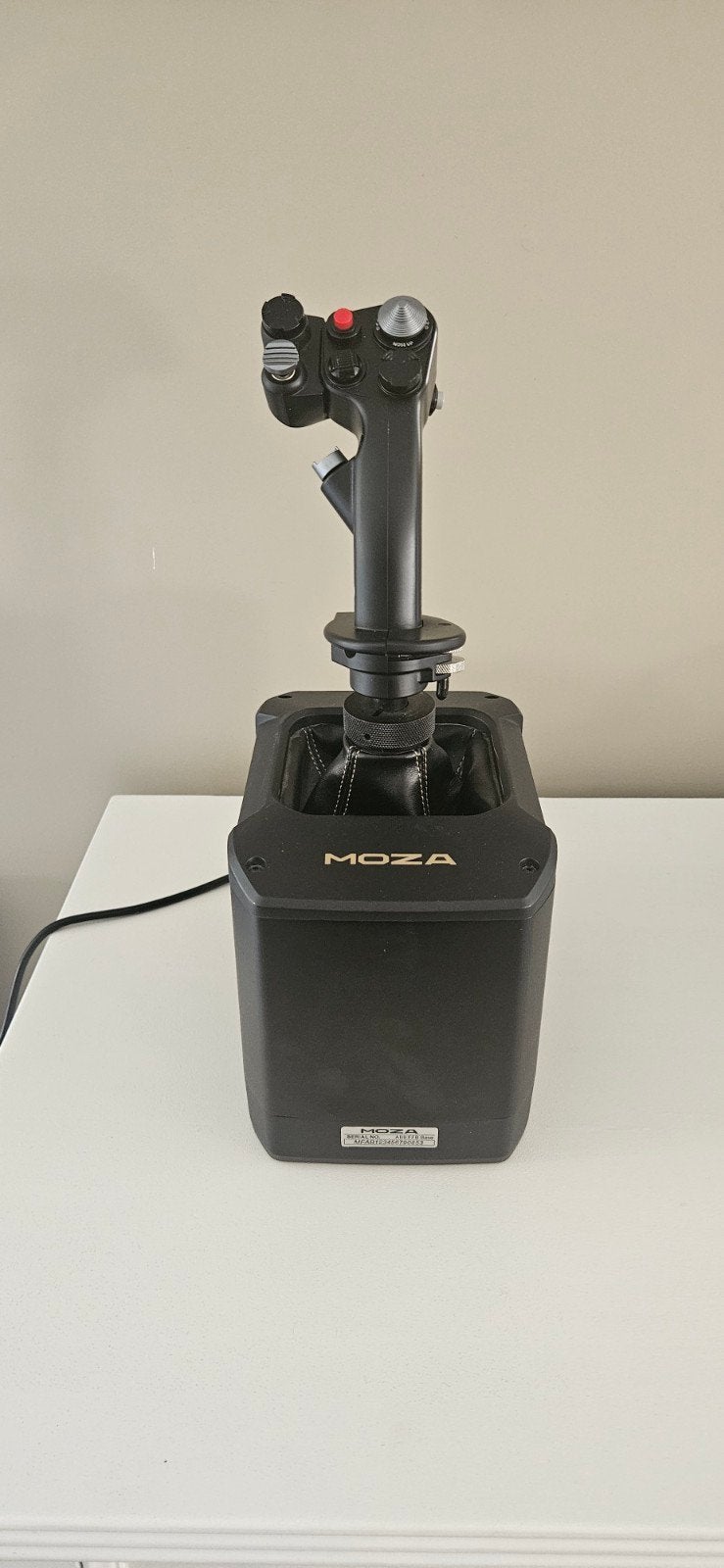 MOZA AB9 FFB AB9 Base, MH16 Flightstick, Verlengstuk, klem, Computers en Software, Joysticks, Ophalen, Zo goed als nieuw, Moza