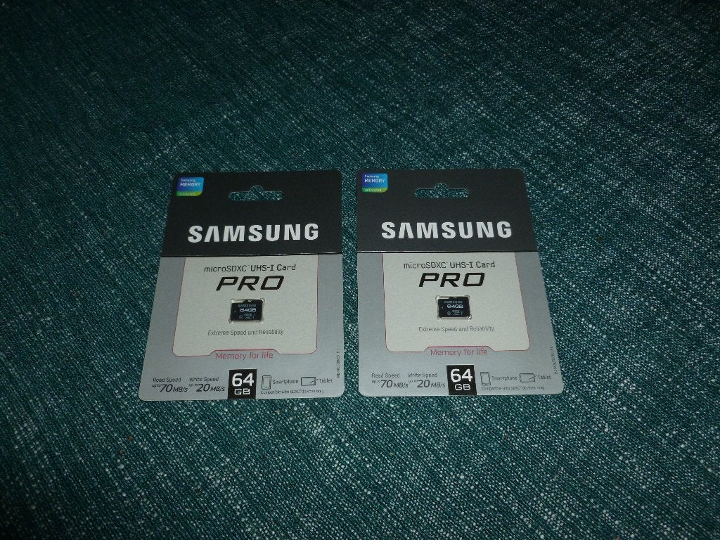 Samsung 64GB Micro SDXC kaarten, Audio, Tv en Foto, Foto | Geheugenkaarten, SDXC, Nieuw, Ophalen of Verzenden, Overige