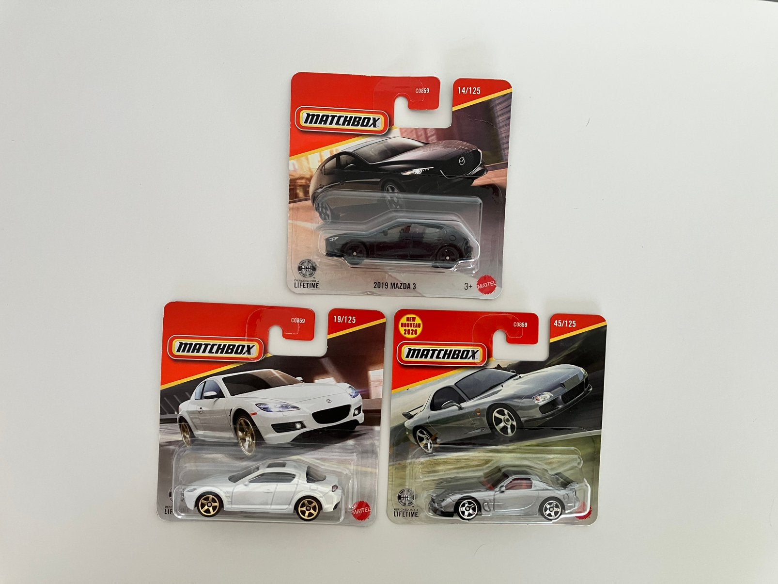 Matchbox Mazda & JDM collectie – 3 modellen, Enlèvement ou Envoi, Neuf, Voiture