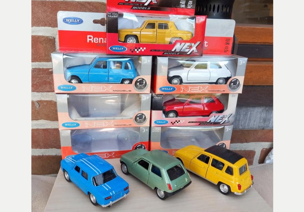 Franse oldtimers, Renault R4 , R5 & R8 , Nieuw, Enlèvement, Neuf, Voiture